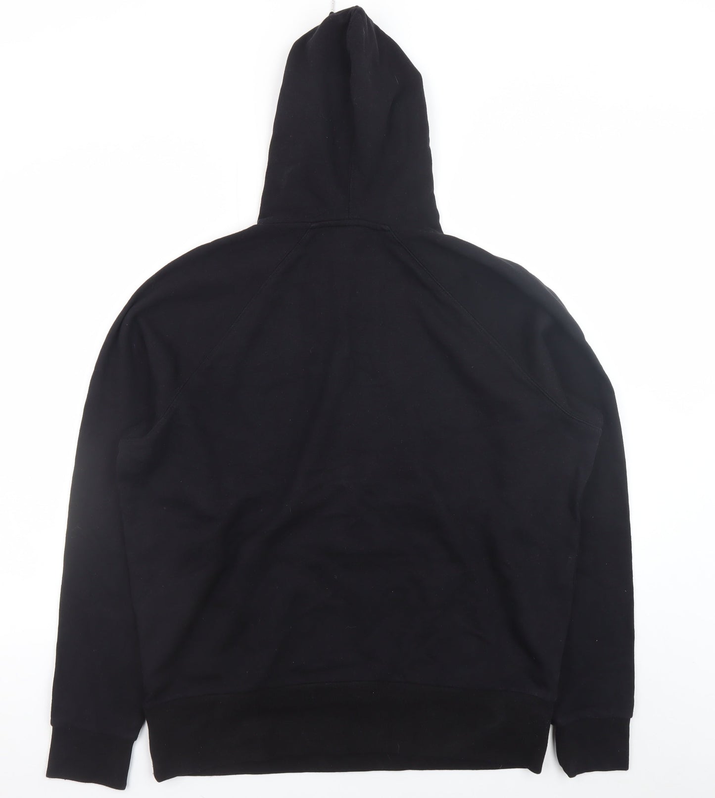 Collusion Men's Black Pullover Hoodie Size S Logo Fleece