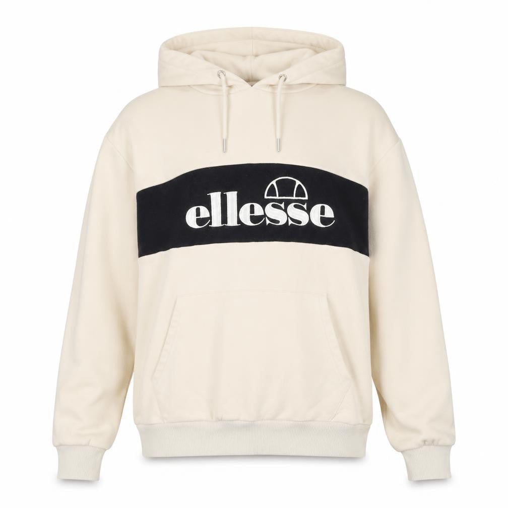 Ellesse Women's Beige Hoodie UK 18 Pullover Hooded Sweatshirt
