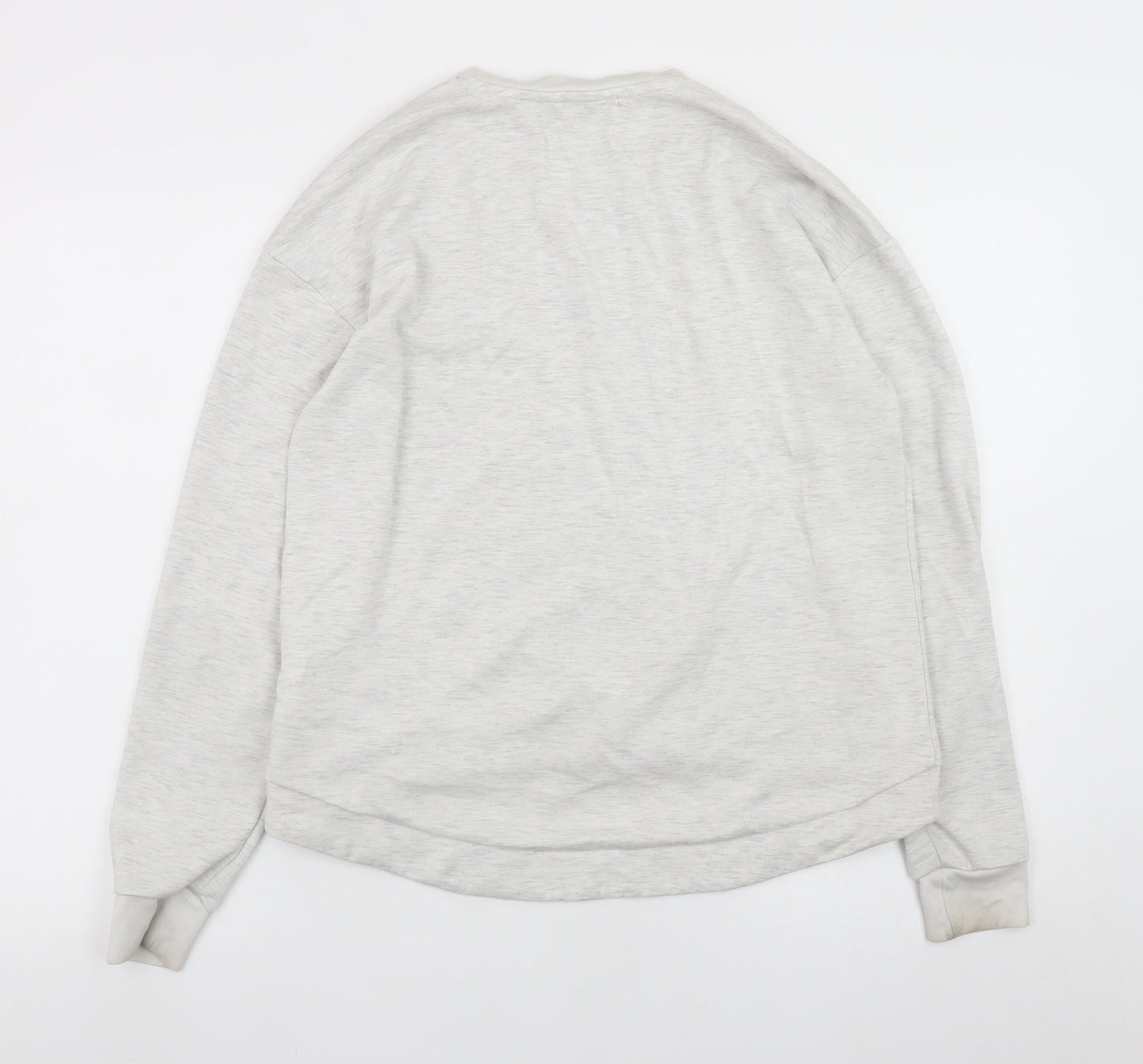 Ted Baker Women Grey Pullover Sweatshirt Size 10 Viscose Blend