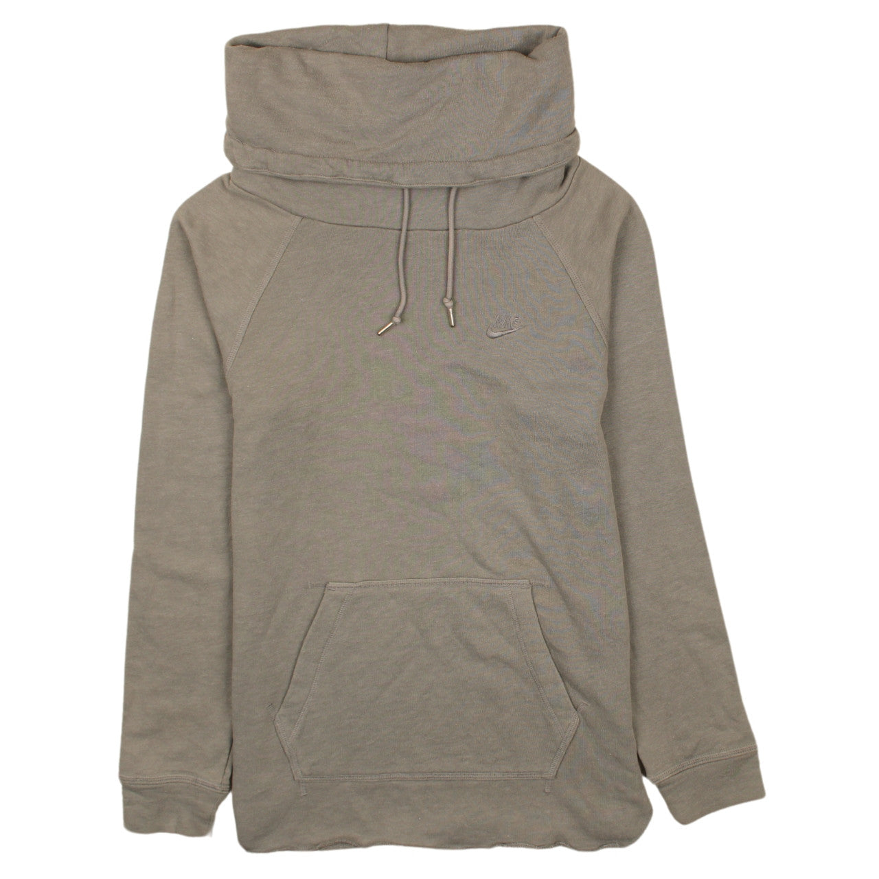 Nike Mens Beige Pullover Hoodie Size XS Fleece Sportswear