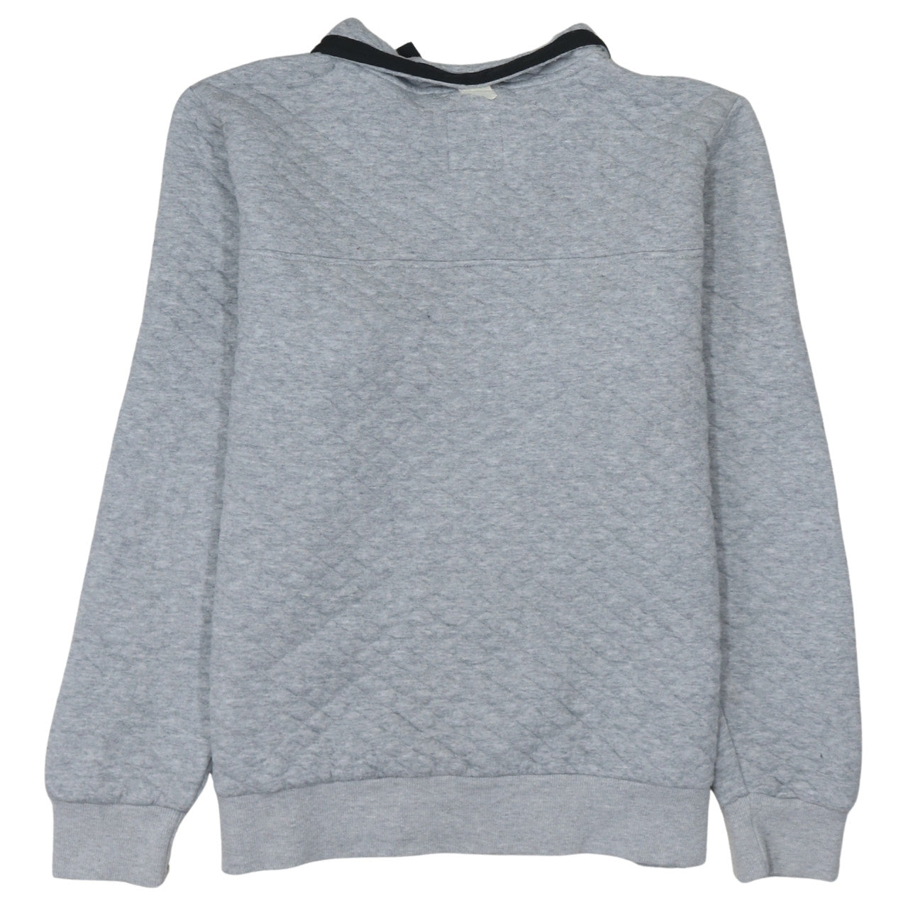 NFL Team Apparel Grey Henley Sweatshirt Unisex Adults L Collared Logo