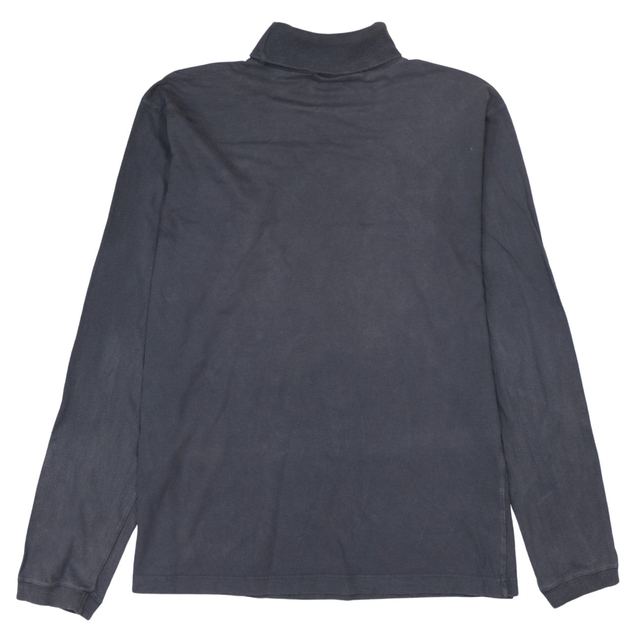 Adidas Men's Grey Mock Neck Long Sleeve Pullover Sweatshirt L