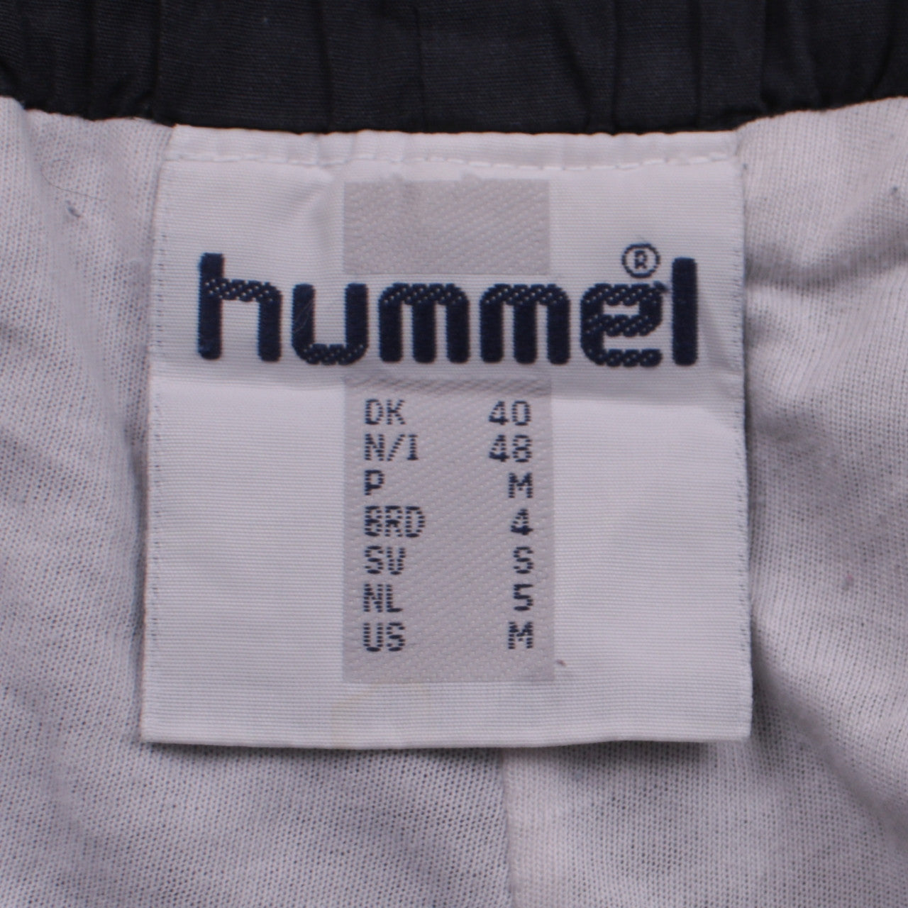 Hummel Men's Black Track Pants M Lightweight Sports Trousers