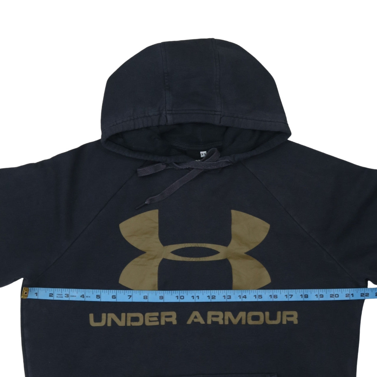 Under Armour Men's Black Pullover Hoodie Medium Sports Fleece