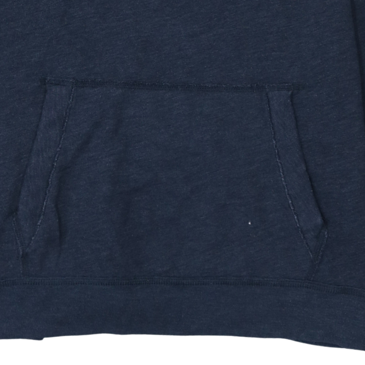 Hollister Men's Blue Pullover Hoodie L Logo Fleece Sweatshirt