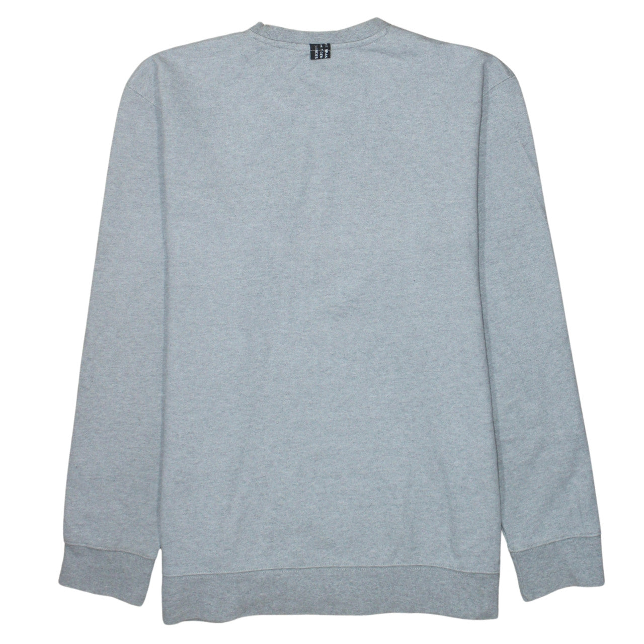 Adidas Men's Grey XL Crew Neck Sweatshirt Pullover Logo Fleece