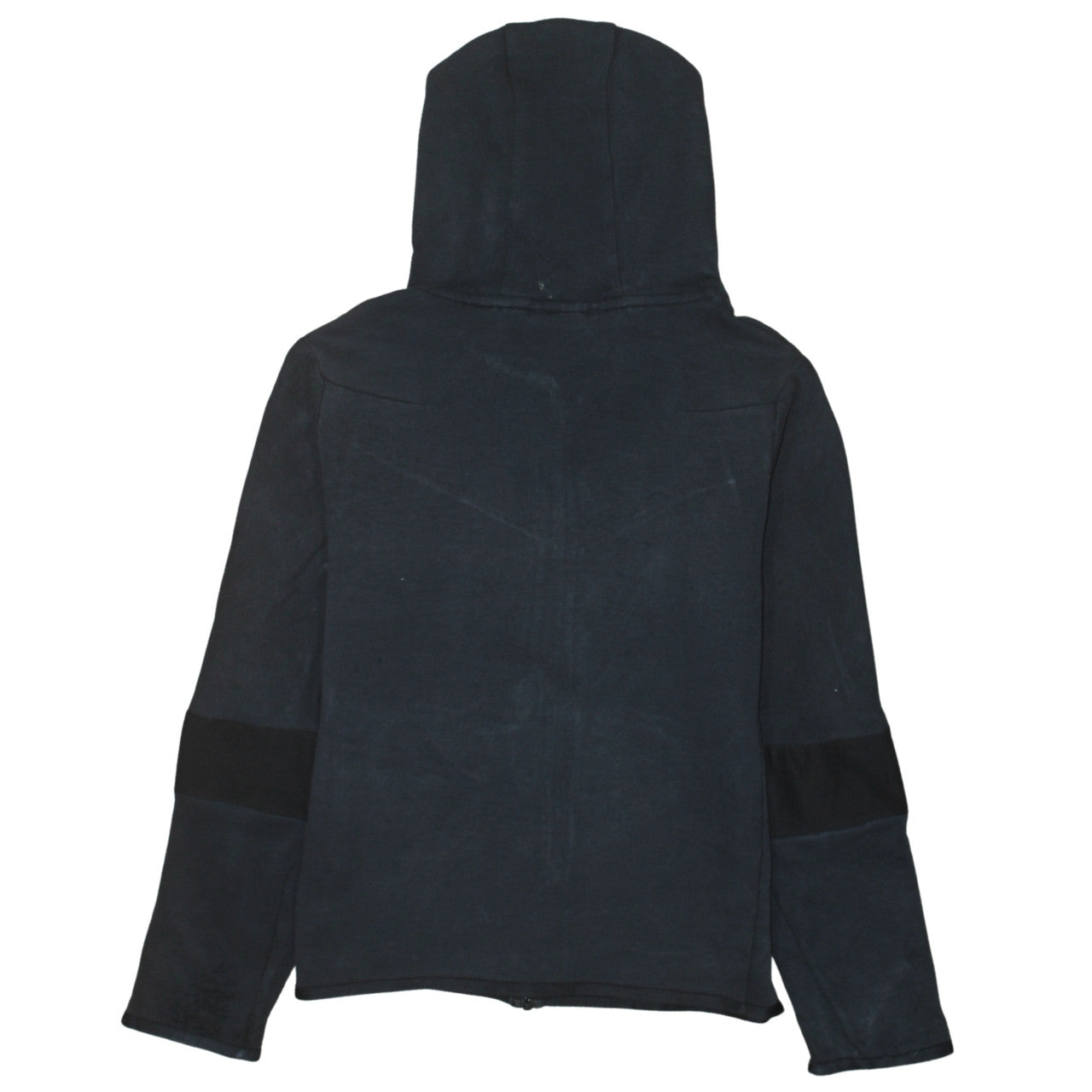 Nike Boys Black XL Full Zip Hoodie with Logo and Pockets