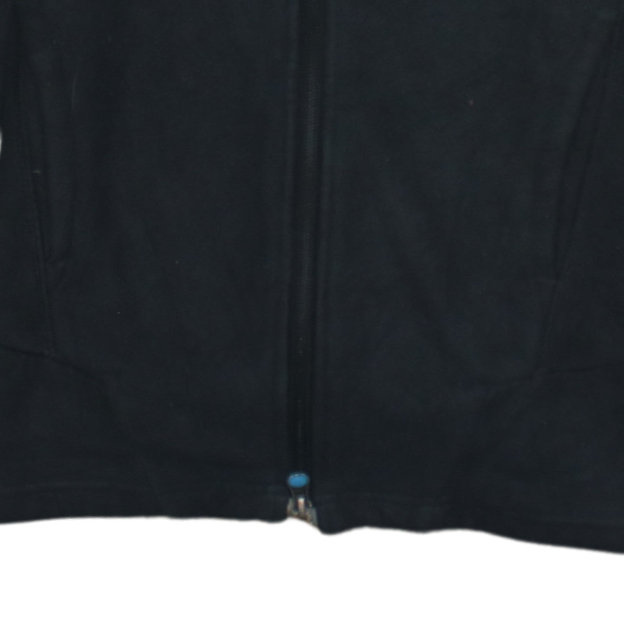 Adidas Women's Black Full Zip Hooded Fleece Jacket Size S