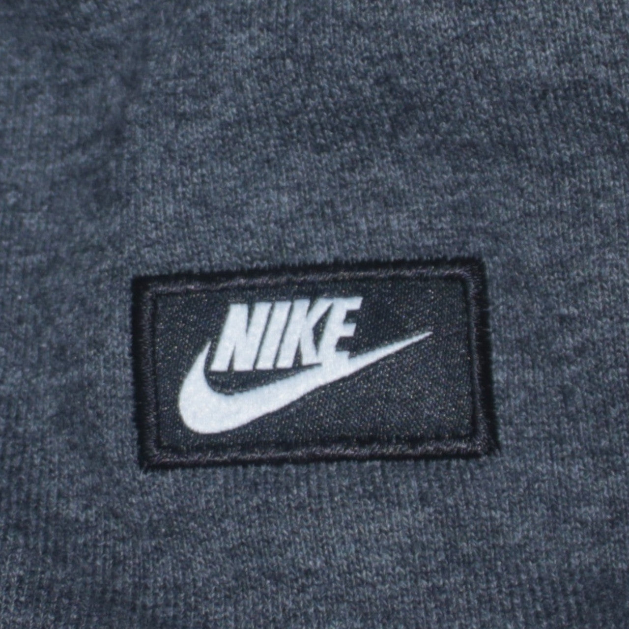 Nike Men's Grey Full Zip Hoodie Sweatshirt Size S