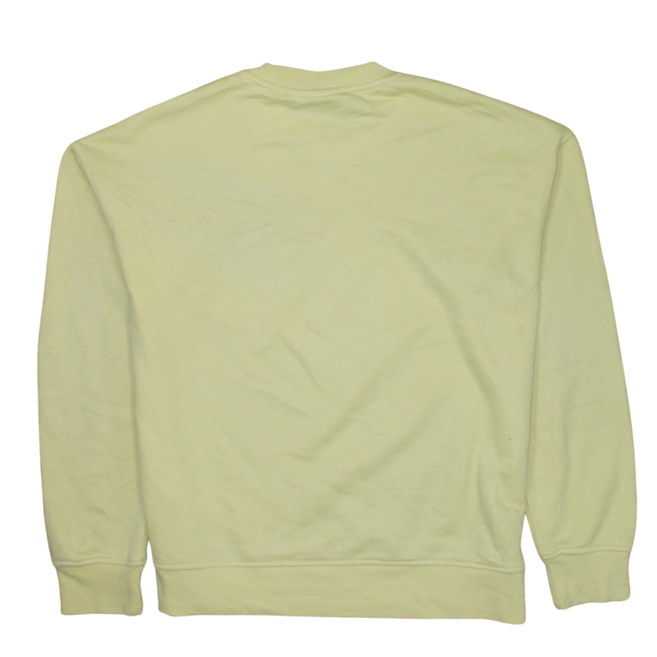 Looney Tunes Women's Yellow Crew Neck Sweatshirt Size S Bugs Bunny Design