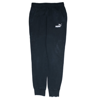 Additional front view of Puma Men’s Black Jogger Sweatpants Regular Fit Small