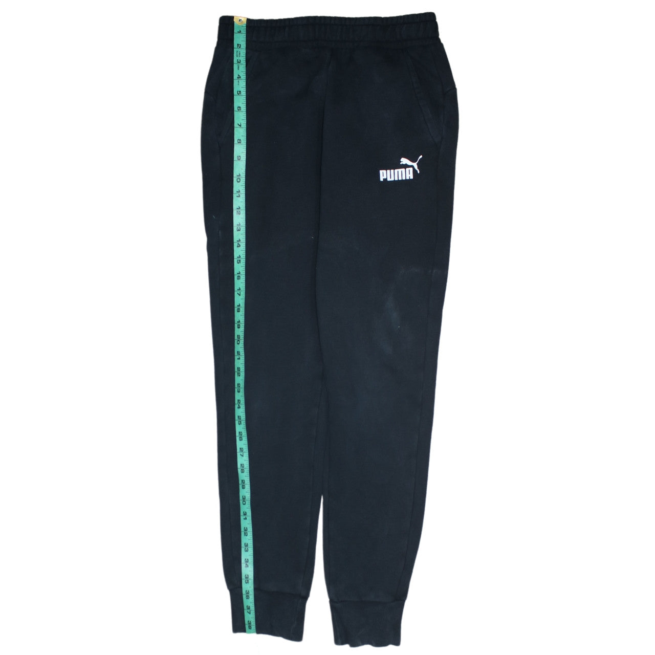 Puma Men’s Black Jogger Sweatpants Regular Fit Small