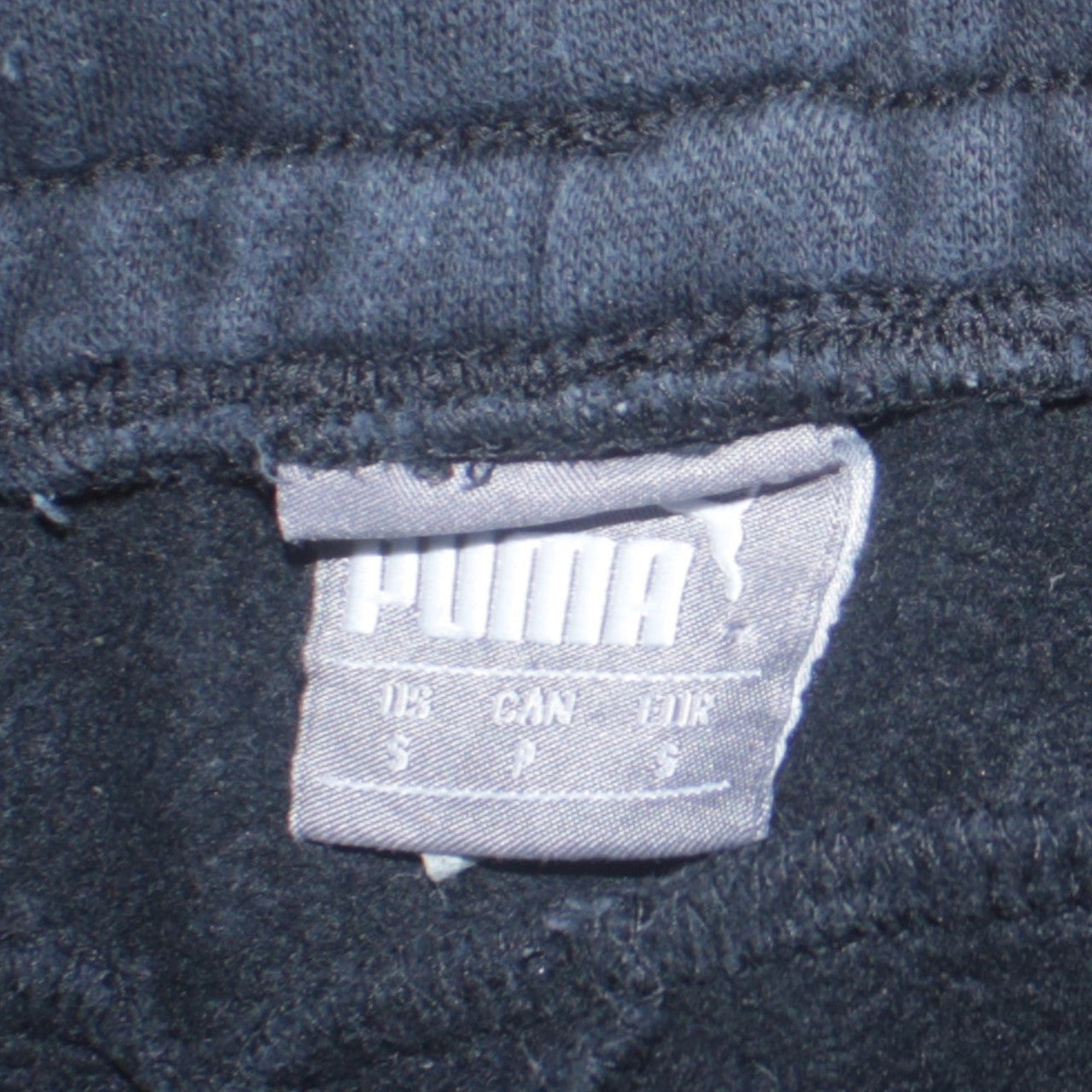 Puma Men’s Black Jogger Sweatpants Regular Fit Small