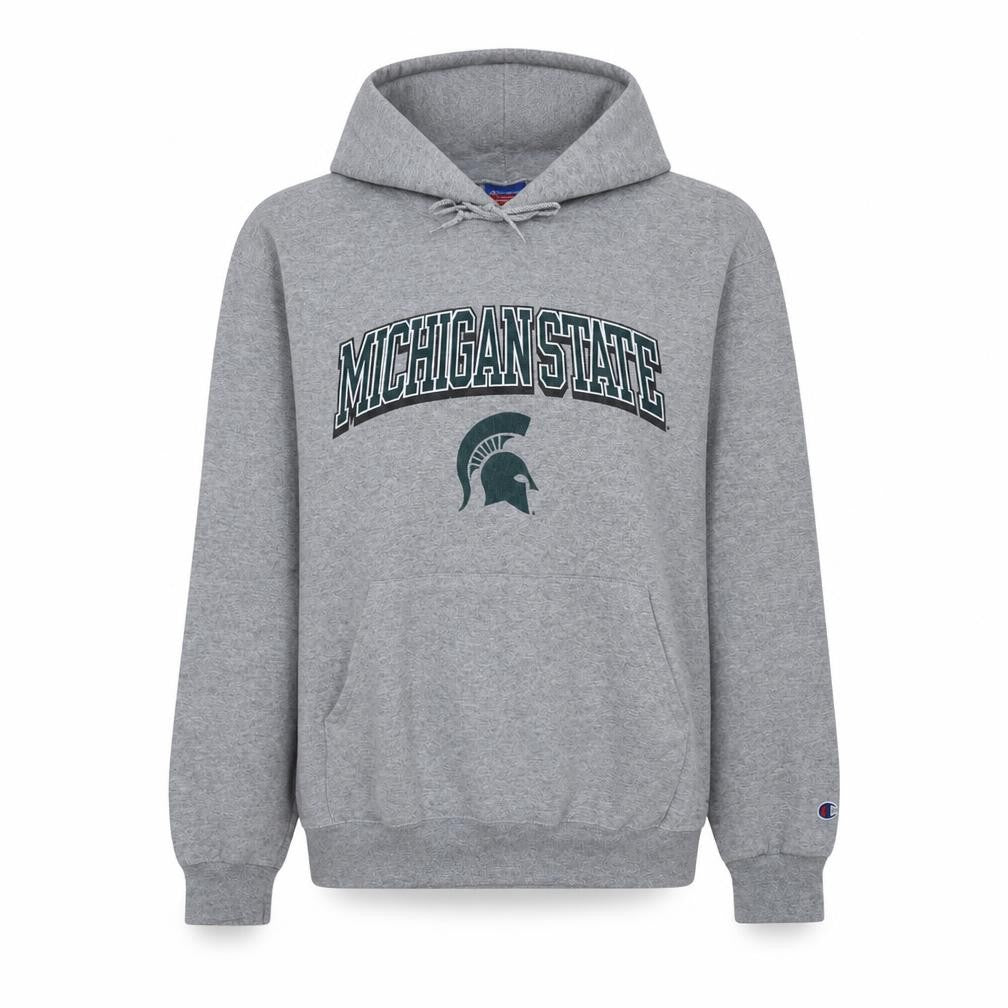 Champion Eco Grey Michigan State XL Women's Pullover Hoodie