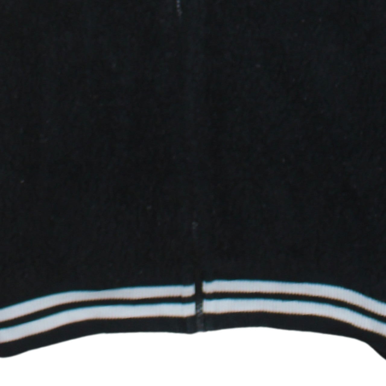 Nike Women Black White Full Zip Fleece Sweatshirt L
