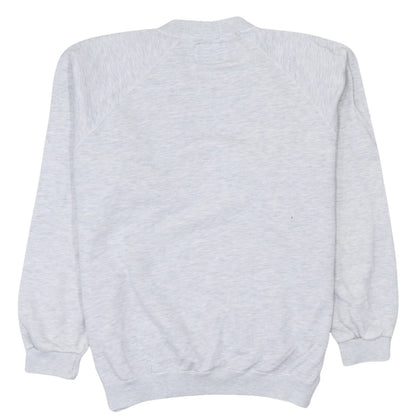 Brand and care label for Levi's Men's Grey Pullover Sweatshirt Small Graphic Logo Vintage