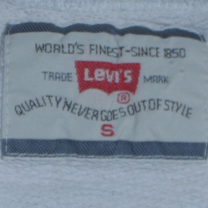 Additional view of Levi's Men's Grey Pullover Sweatshirt Small Graphic Logo Vintage