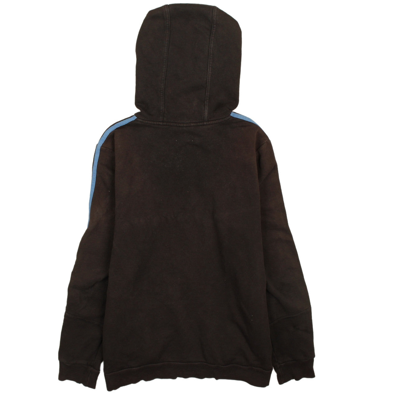 Adidas Boys Black Pullover Hoodie 13-14 Years Logo Fleece Sportswear