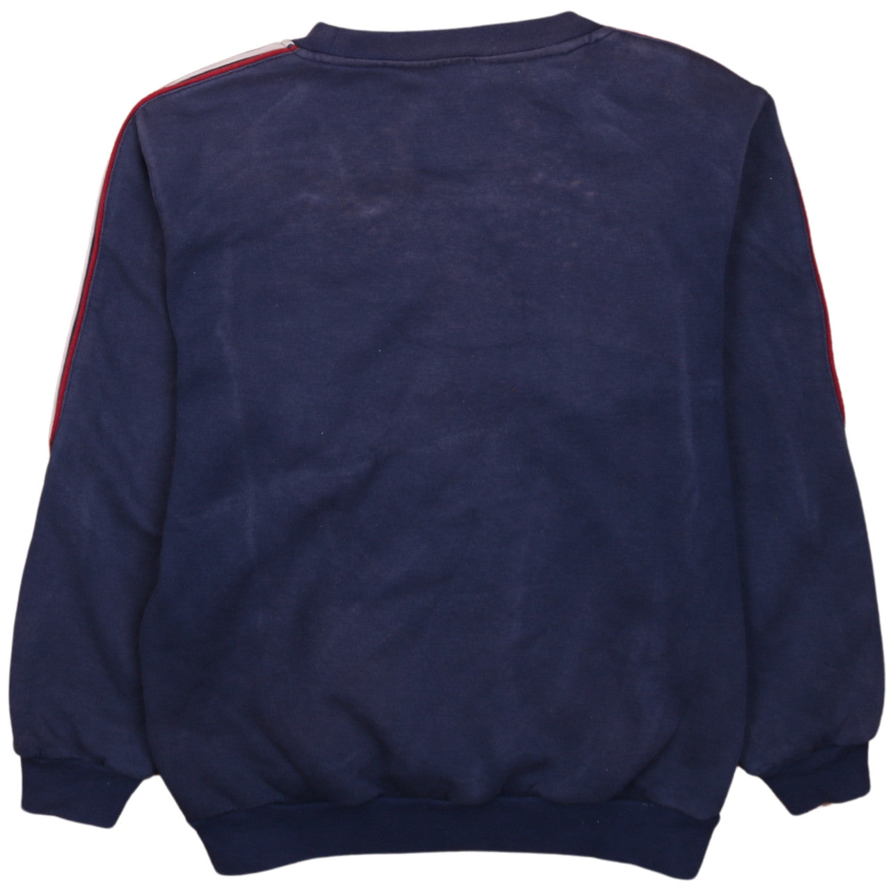 Adidas Boys Blue Crew Neck Pullover Sweatshirt Size 152 Logo Sportswear