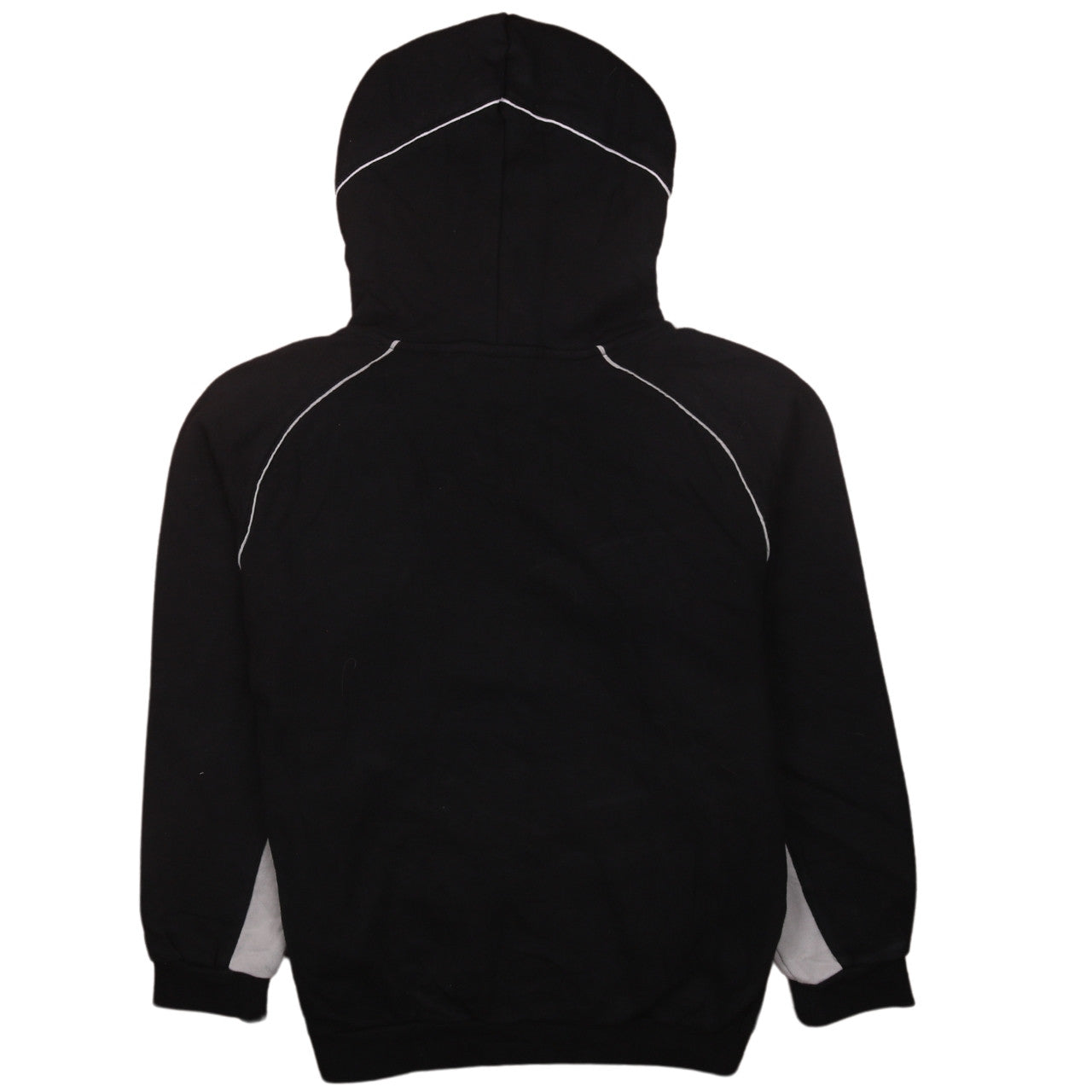 Champion Boys Black Spurs Pullover Hoodie 11-12 Years Fleece Lined