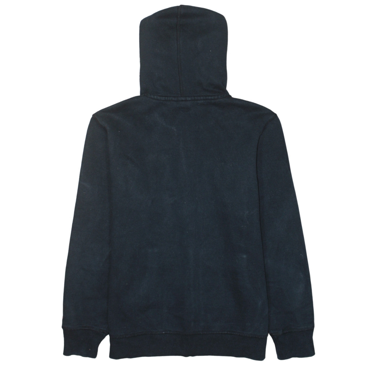 Puma Womens Black Full Zip Hoodie Size 14 Pink Logo