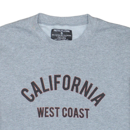 Additional view of PRETTYLITTLETHING Women’s Grey California West Coast Pullover Sweatshirt, size S