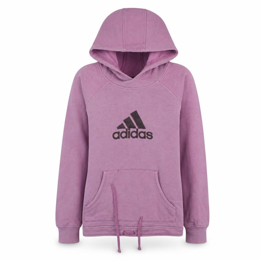 Adidas Women’s Pink Pullover Hoodie Size 12 Hooded Sweatshirt