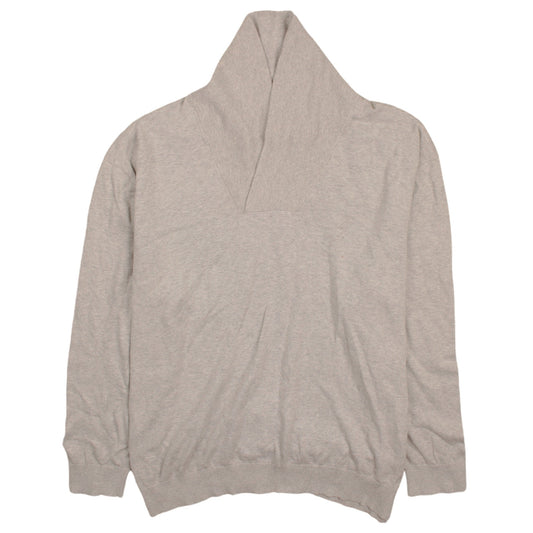 Nautica Men's Beige 2XL Cotton V-Neck Pullover Jumper