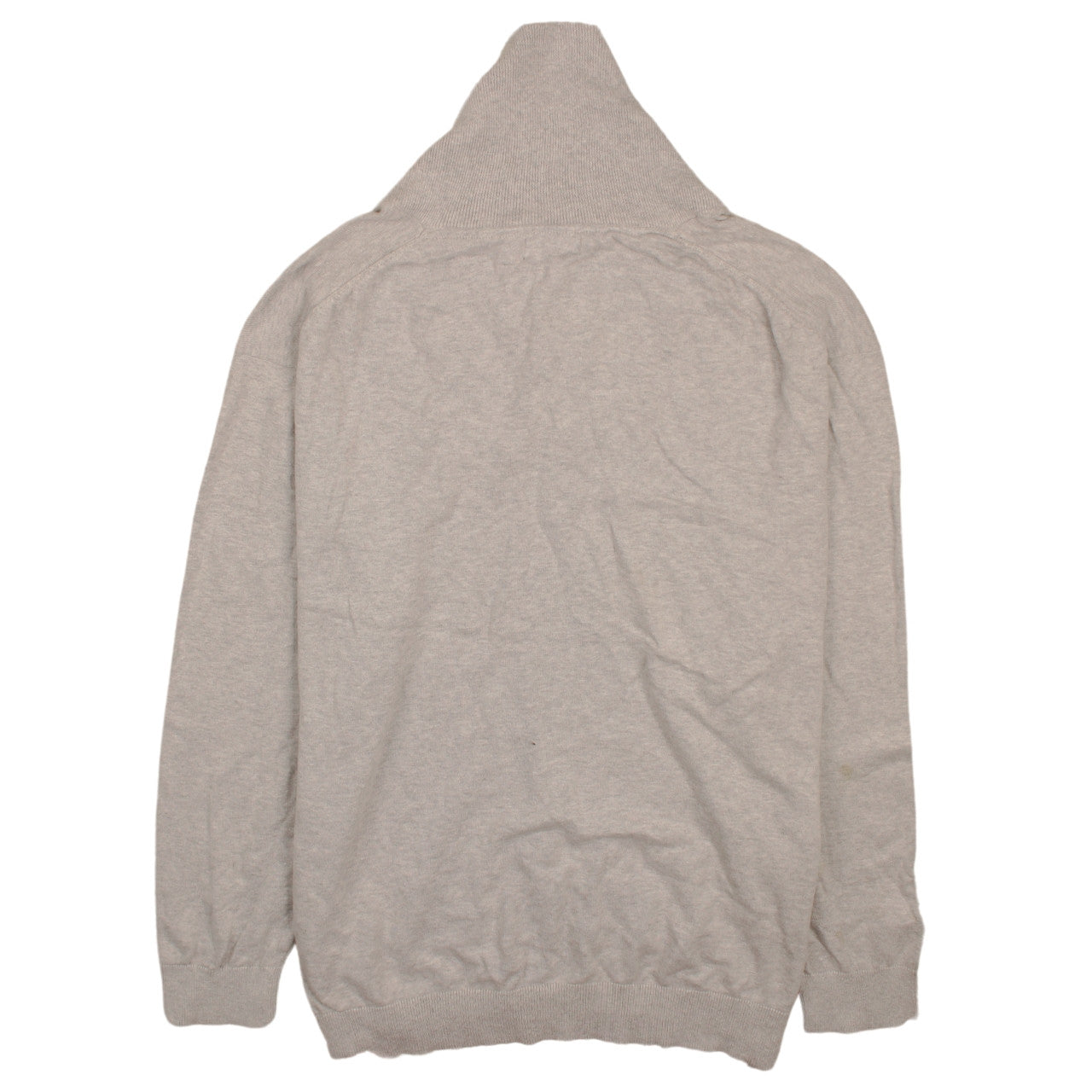 Nautica Men's Beige 2XL Cotton V-Neck Pullover Jumper