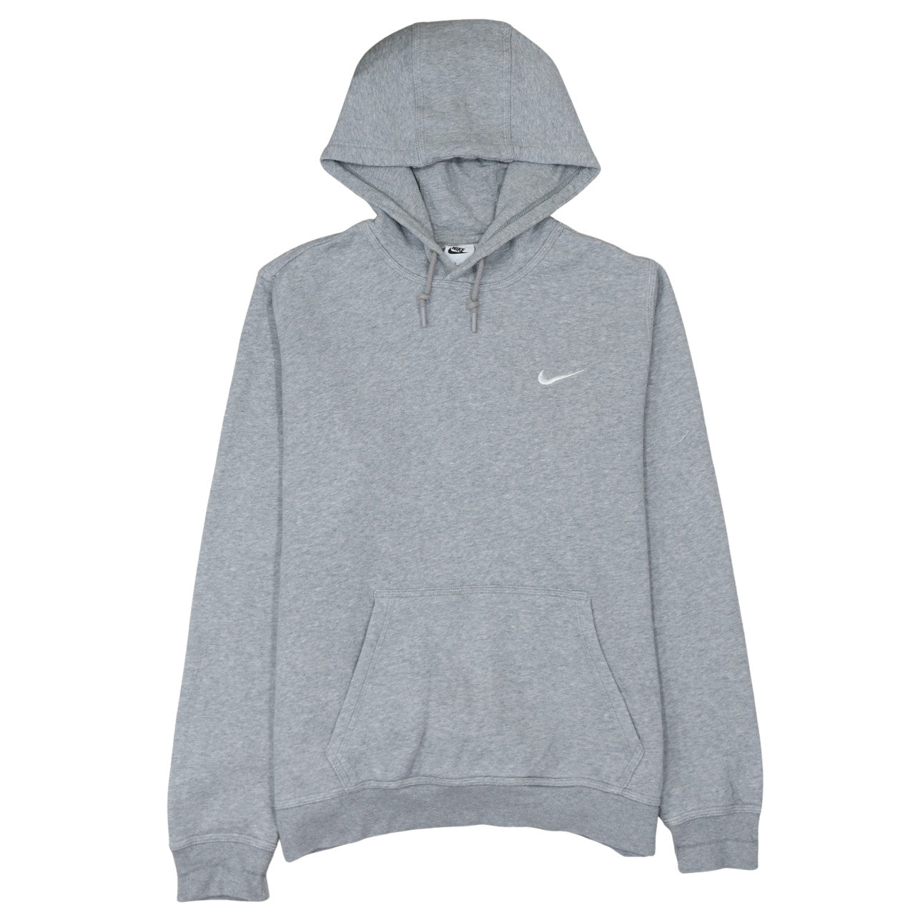 Nike Men's Grey Pullover Hoodie Size L Regular Fit Fleece