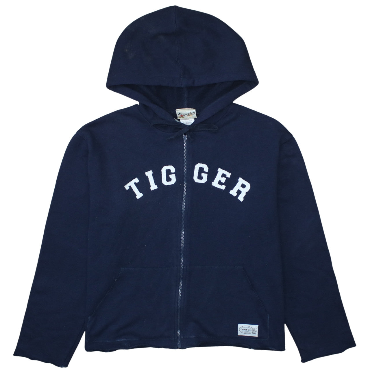 Walt Disney World Women's Blue Tigger Full Zip Hoodie Size M