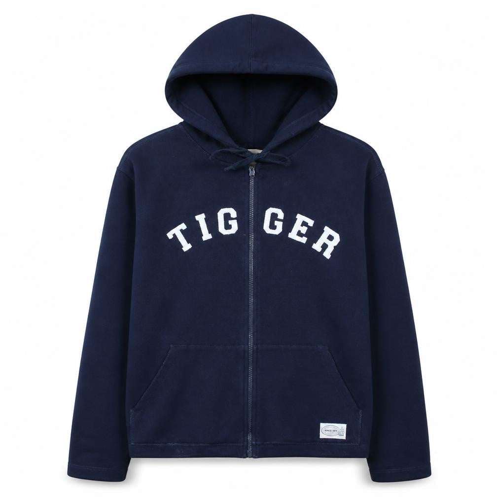 Walt Disney World Women's Blue Tigger Full Zip Hoodie Size M