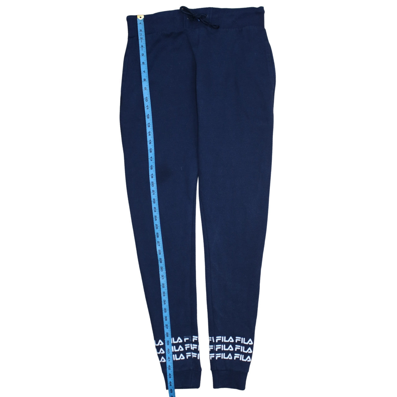 FILA Men's Blue XL Jogger Trousers Fleece Activewear Pants