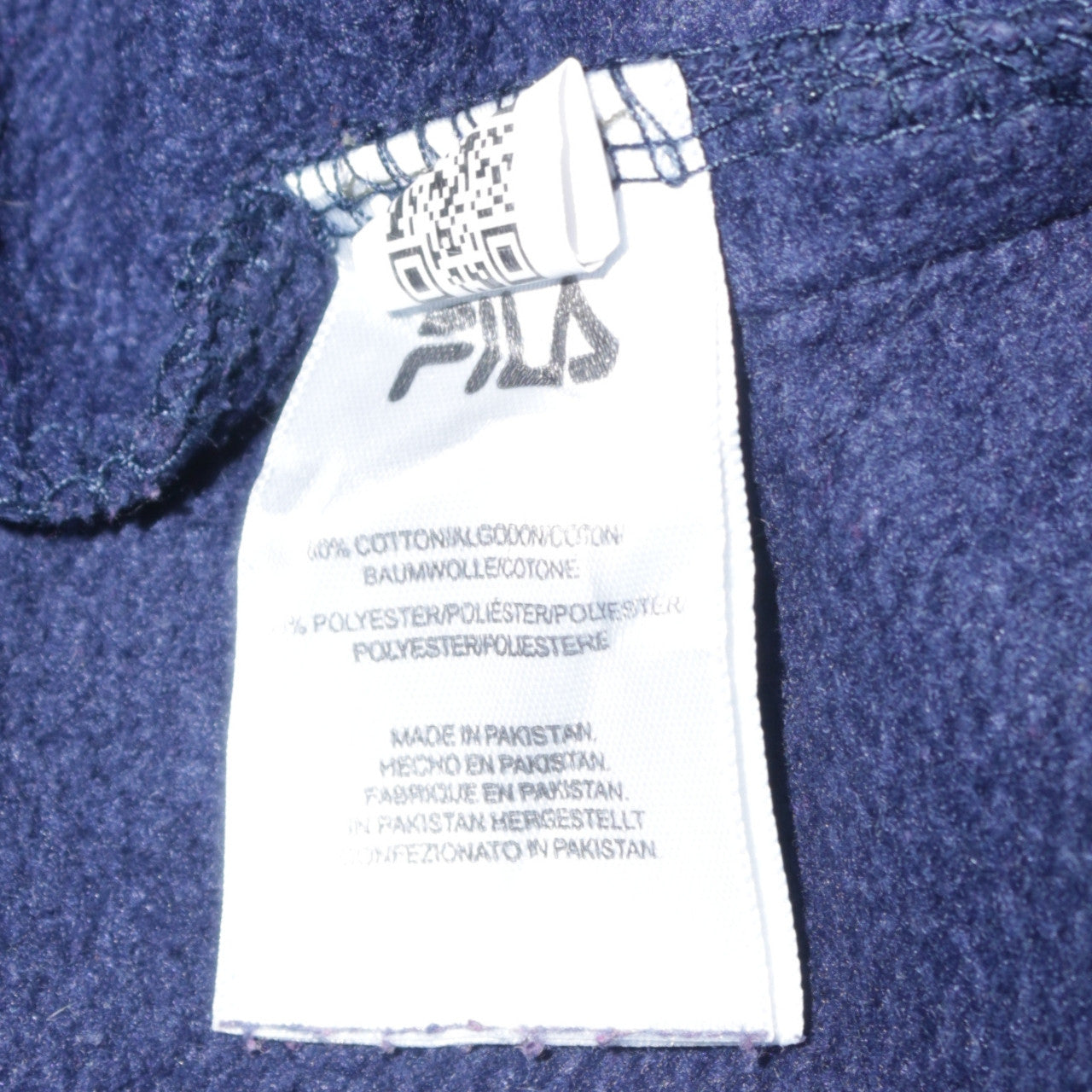 FILA Men's Blue XL Jogger Trousers Fleece Activewear Pants