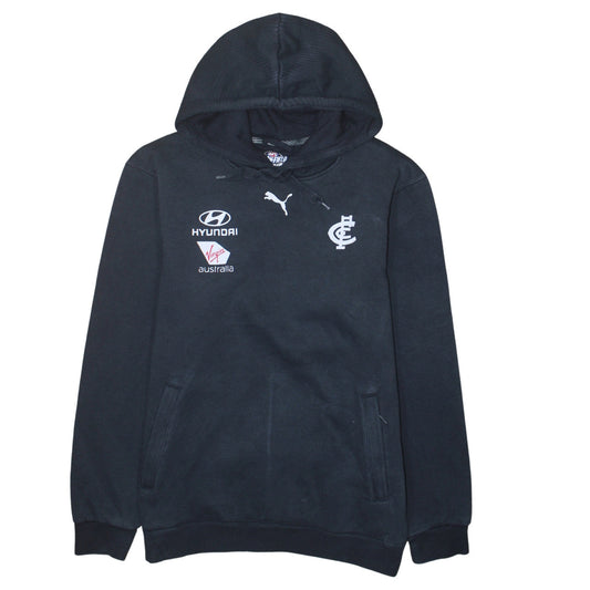 Puma AFL On-Field Team Gear Men's Black Hoodie Size M