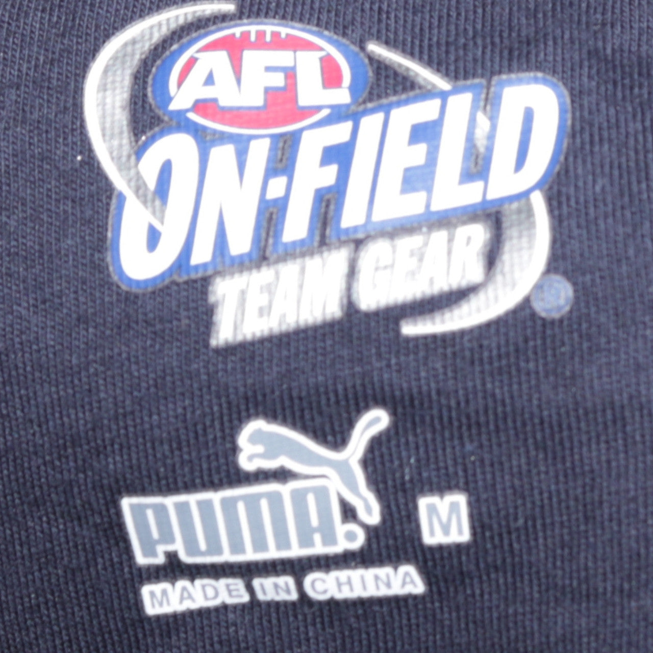 Puma AFL On-Field Team Gear Men's Black Hoodie Size M