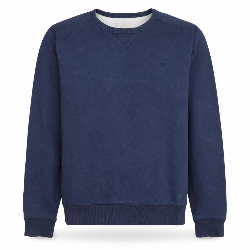 Timberland Men's Blue Regular Fit Crew Neck Sweatshirt M