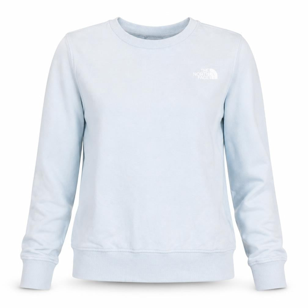 The North Face Womens Light Blue Cotton Sweatshirt M Regular Fit