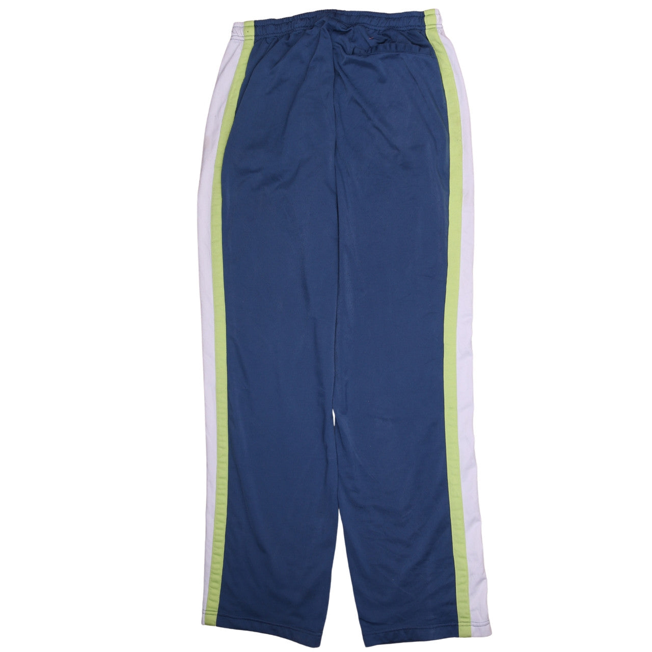 Puma Mens Blue Track Pants L Straight Leg Polyester Sports Trousers
