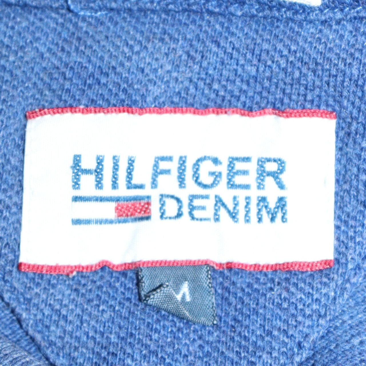 Hilfiger Denim Men's Blue Short Sleeve Polo Shirt Size M