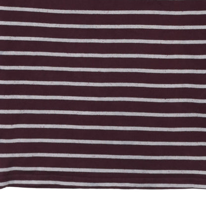 Levi's Men's Brown Striped Long Sleeve Crew Neck Cotton Sweatshirt Size L