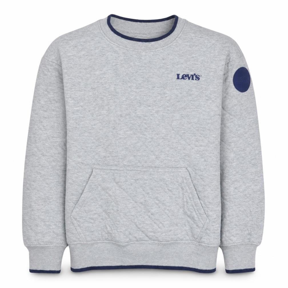 Levi's Boys Grey Crew Neck Pullover Sweatshirt Size 12 Years