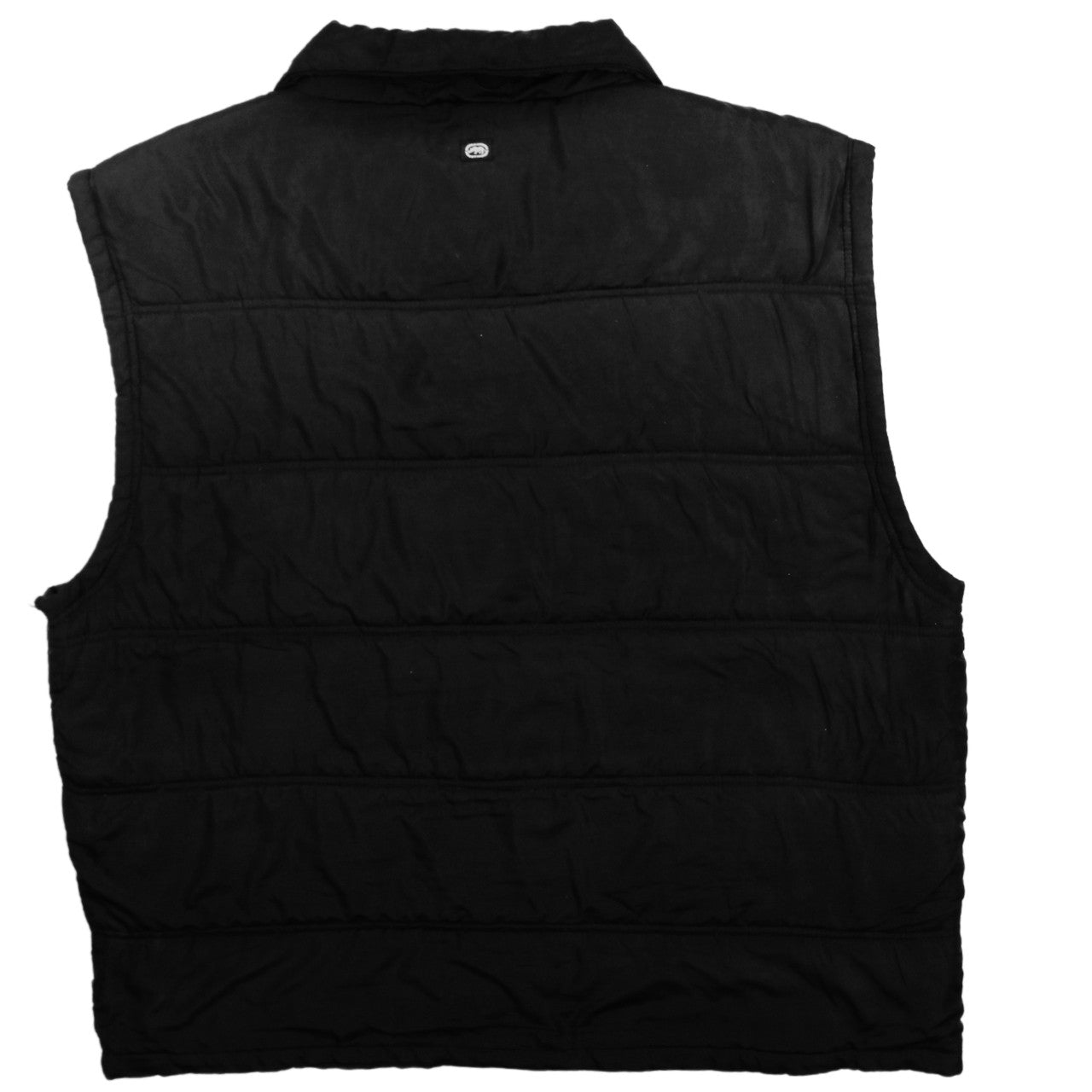 Ecko Unltd Mens Black 3XL Padded Bodywarmer Waistcoat
