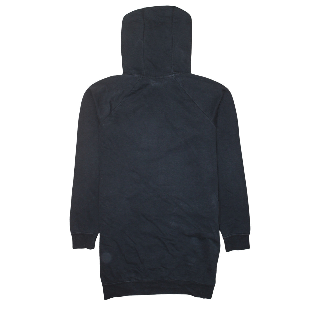 Nike Womens Black Small Pullover Hoodie Sweatshirt Cotton Blend