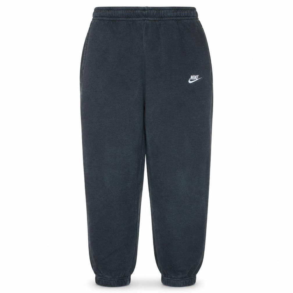 Nike Womens Black Fleece Jogger Sweatpants L Elastic Waist Activewear