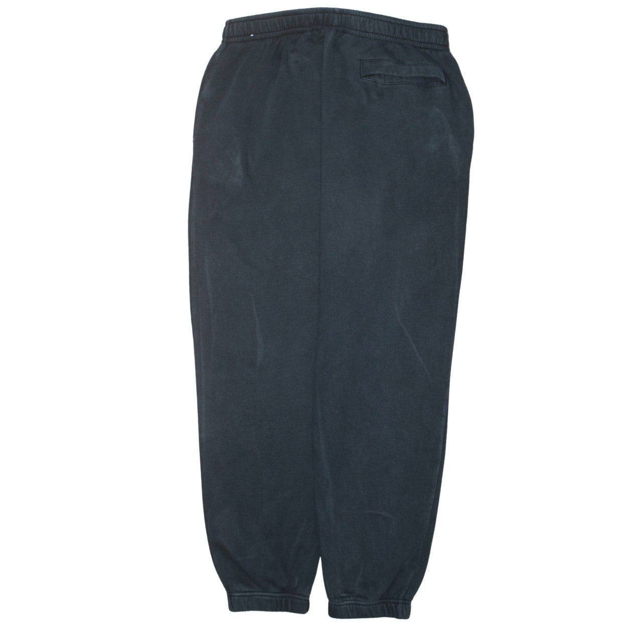 Nike Womens Black Fleece Jogger Sweatpants L Elastic Waist Activewear