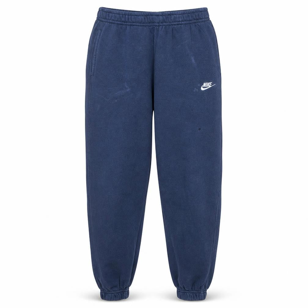 Nike Men's Blue Fleece Sweatpants M Regular Fit Joggers