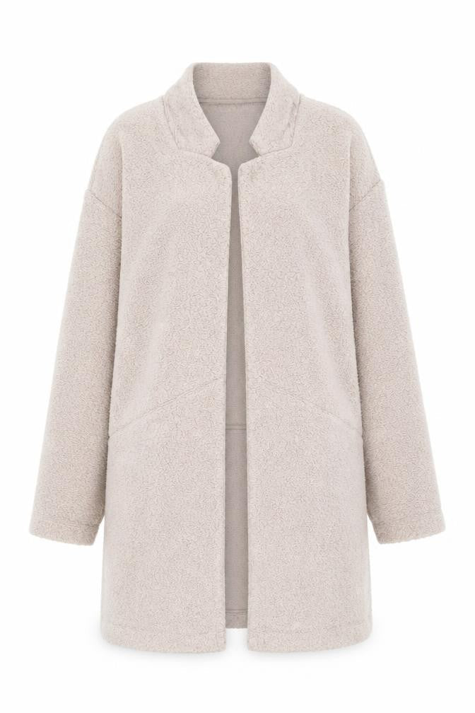 Marks & Spencer Women Pale Pink Size 12 Long Knit Coatigan