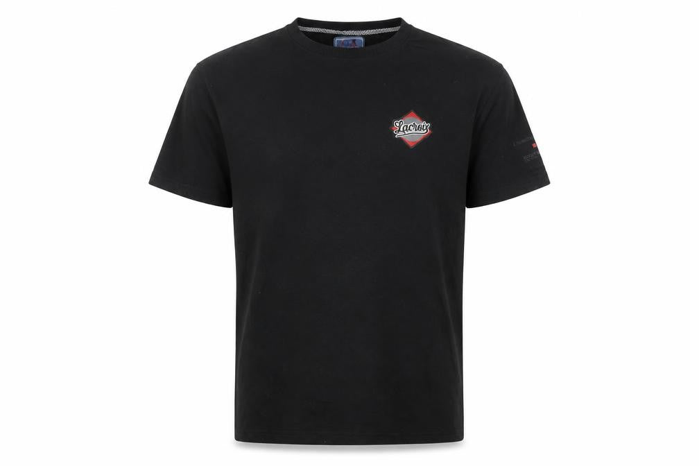 Christian Lacroix Men’s Black Graphic Short Sleeve T-Shirt L