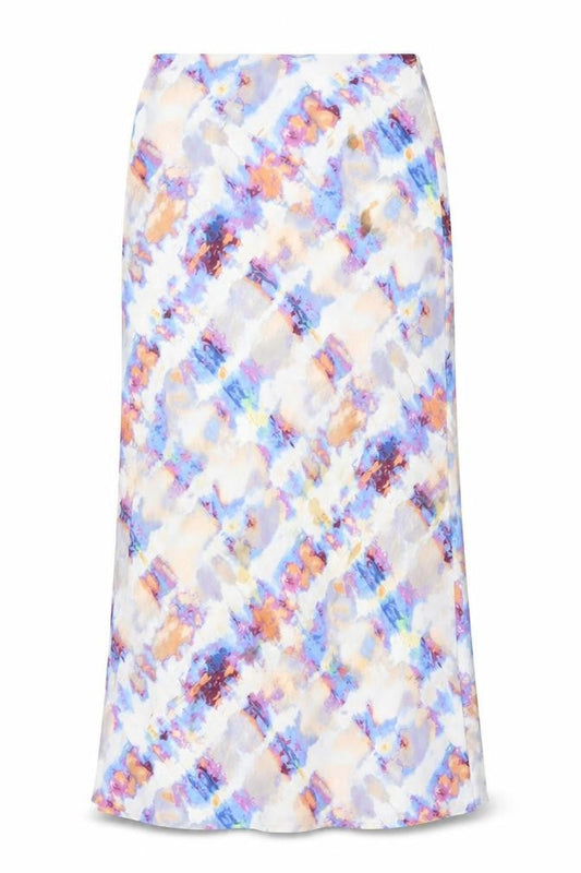 Urban Outfitters Womens Multicoloured XS Midi Satin Skirt